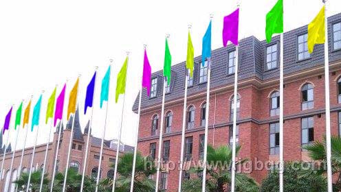 電動旗桿的失電手動操作功能 